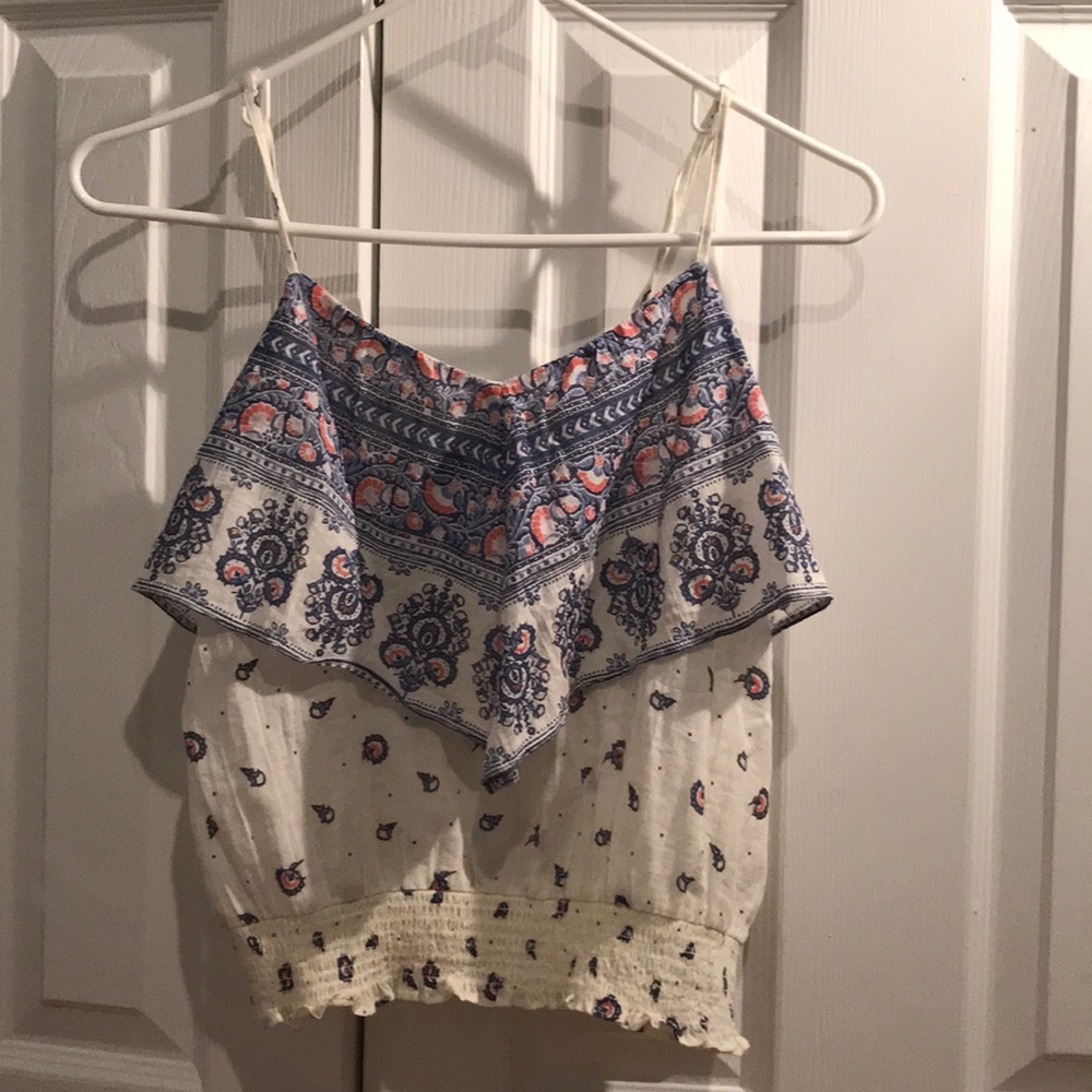 Bubble crop top